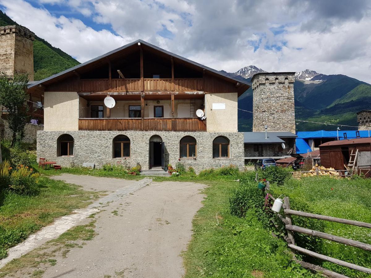 Guest House Goshtela Mestia Zewnętrze zdjęcie